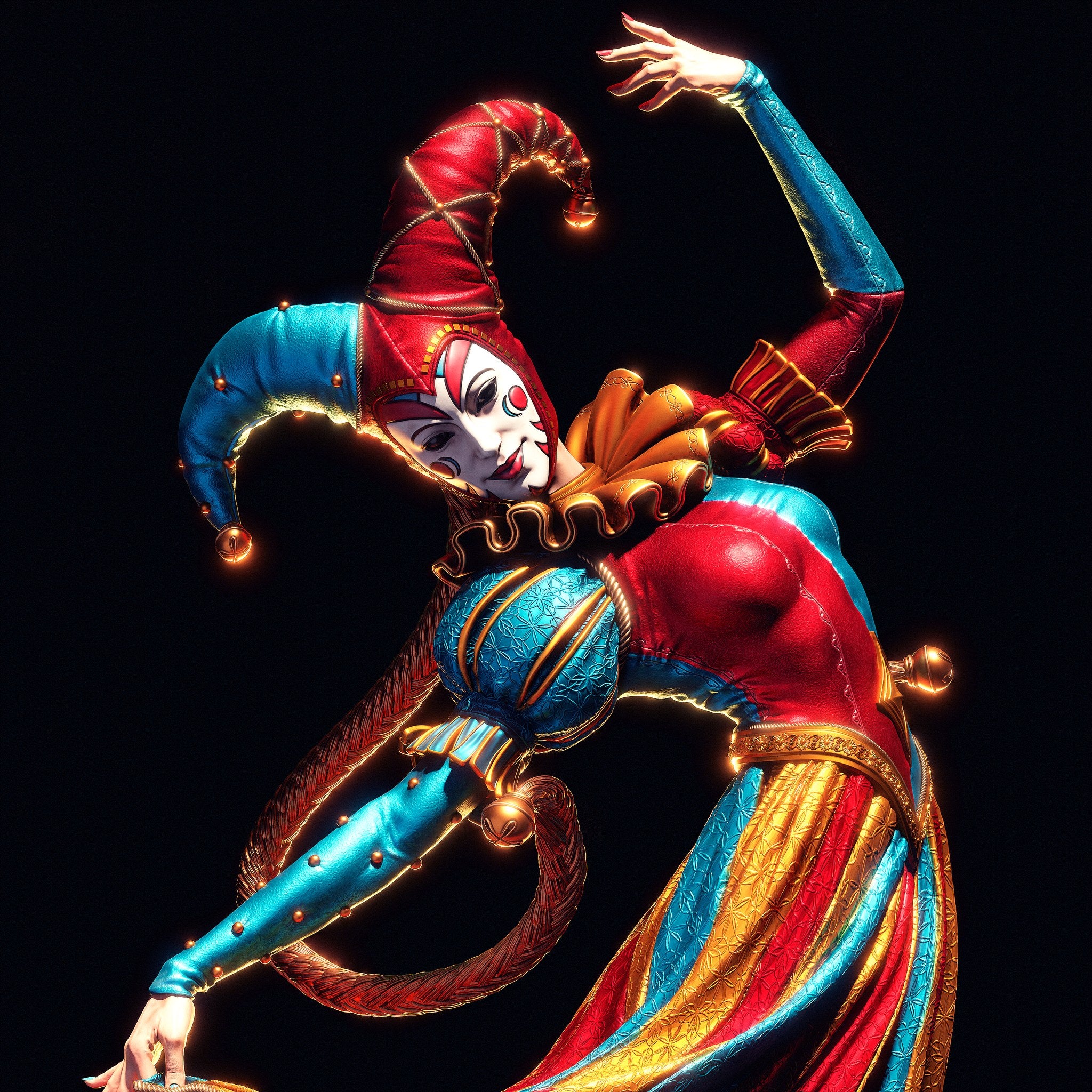 Jester — studio render 3