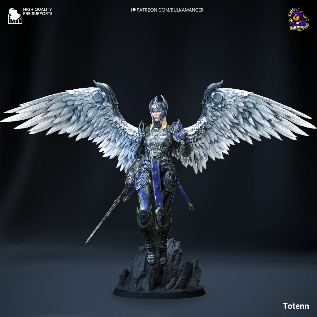 Dame Aylin (Baldur's Gate) resin figure by Bulkamancer — studio render 3