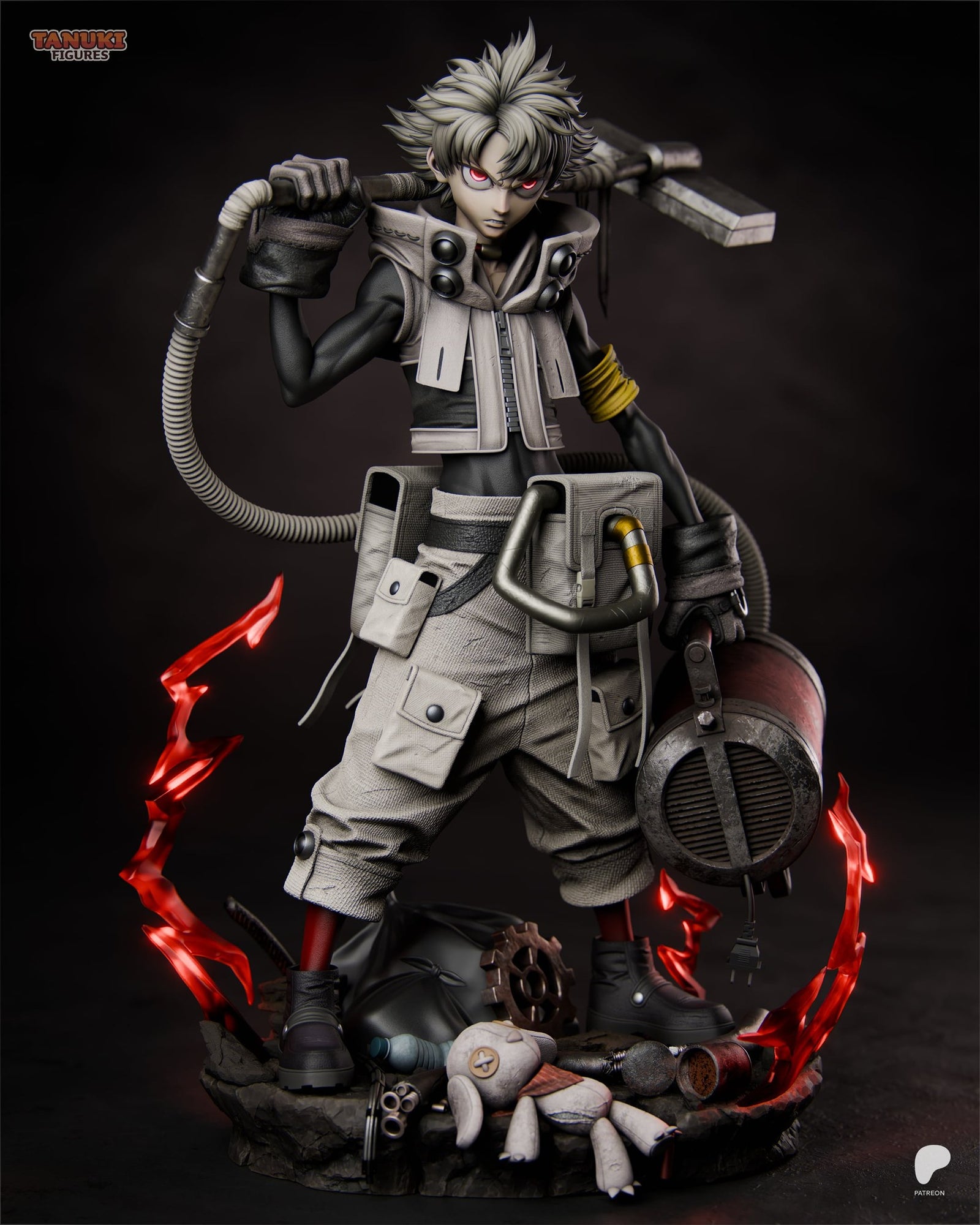 Rudo (Gachiakuta) resin figure by Tanuki Figures — studio render 1