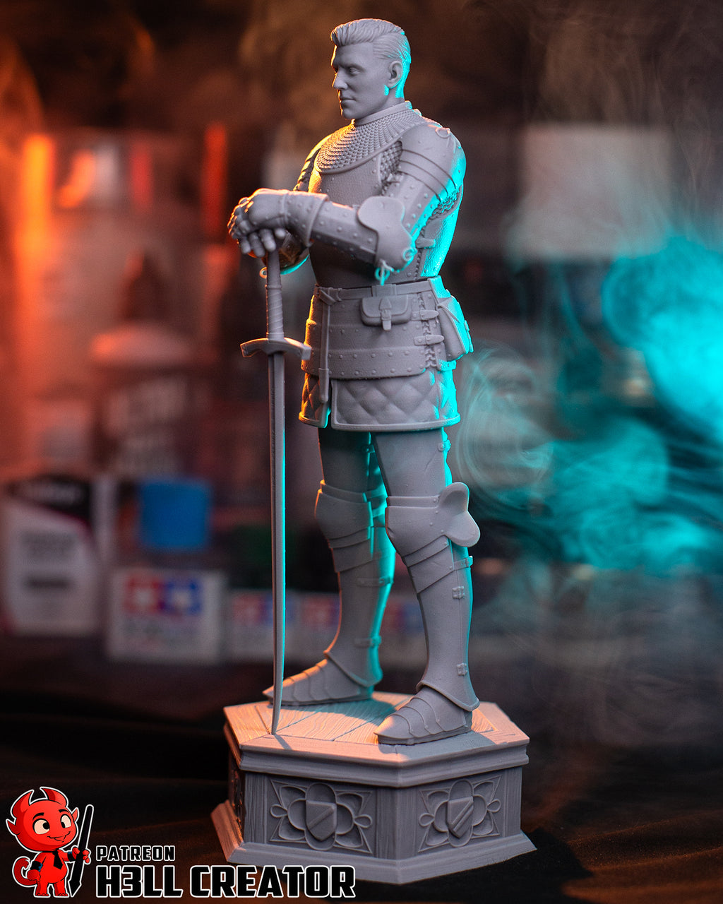 Henry of Skalitz (Kingdom Come Deliverance) resin figure by h3LLcreator — studio render 12