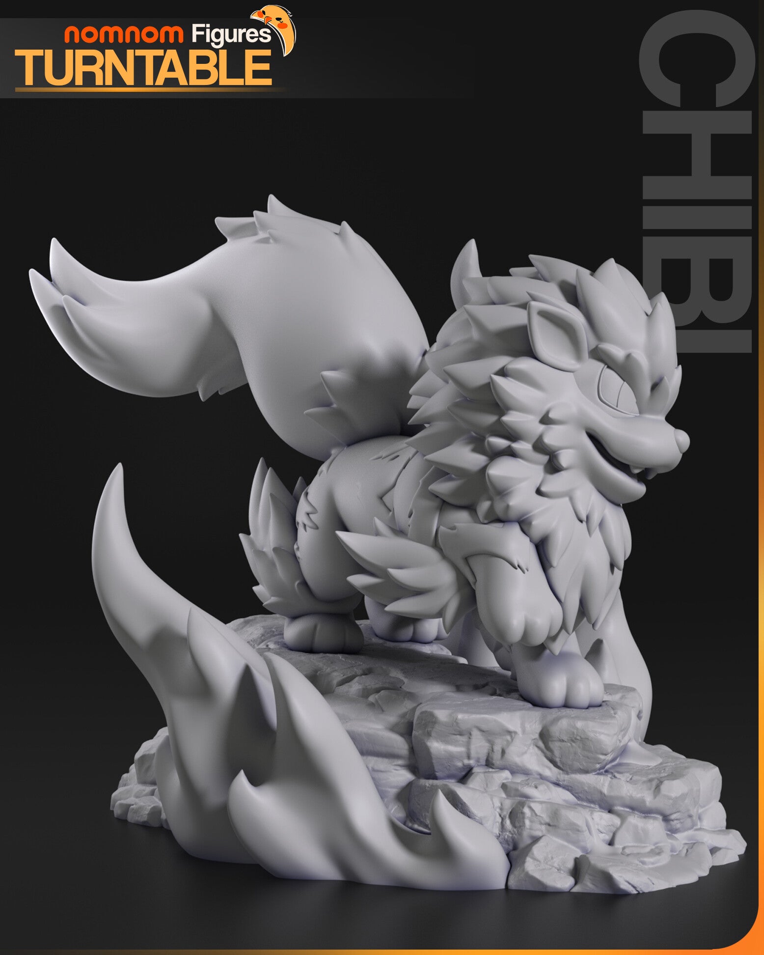 Arcanine — studio render 9