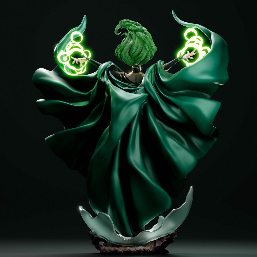 Polaris (Marvel) resin figure by Abe3D — studio render 5