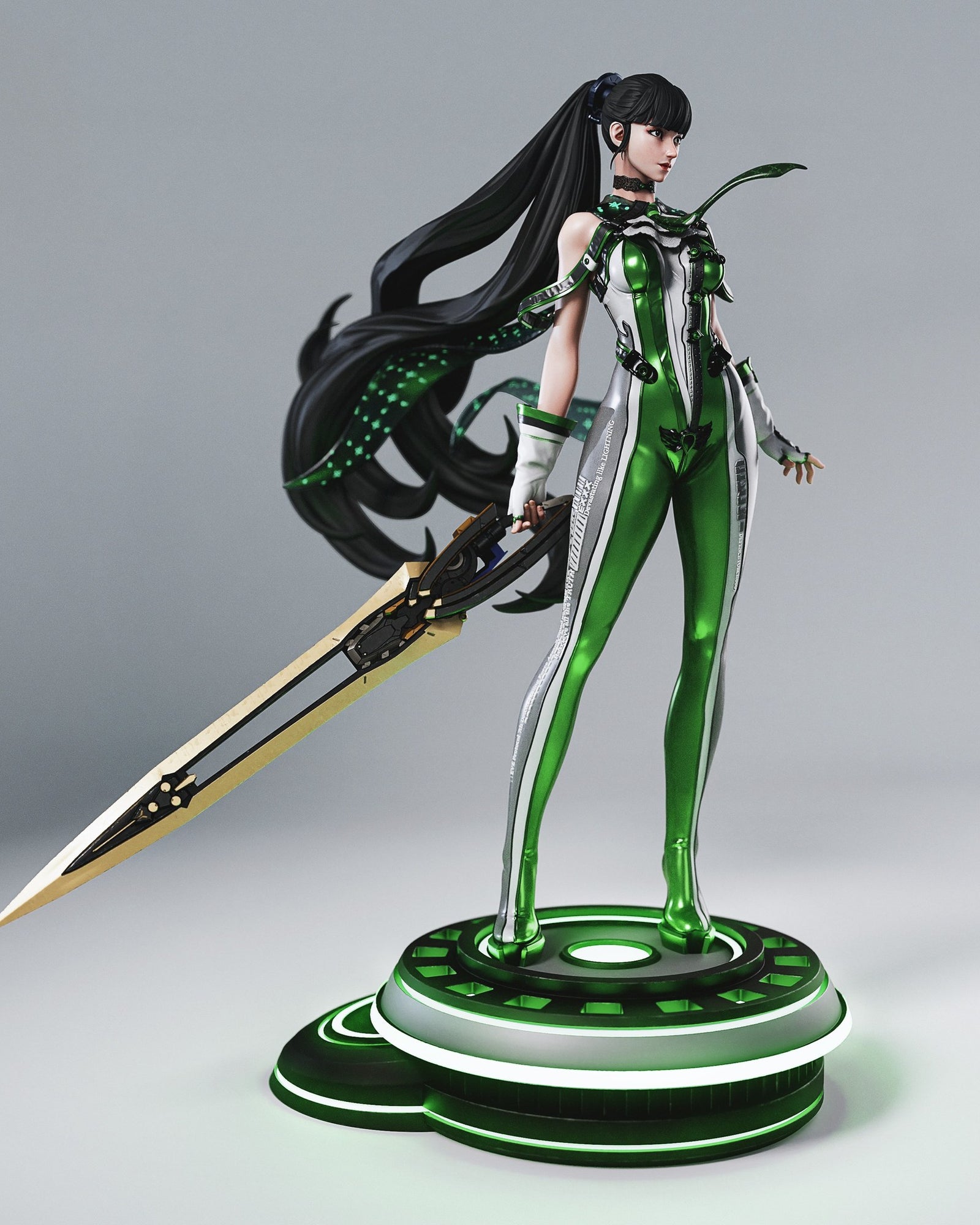 Eve Stellar Blade resin figure by CA 3D Studios — studio preview 2