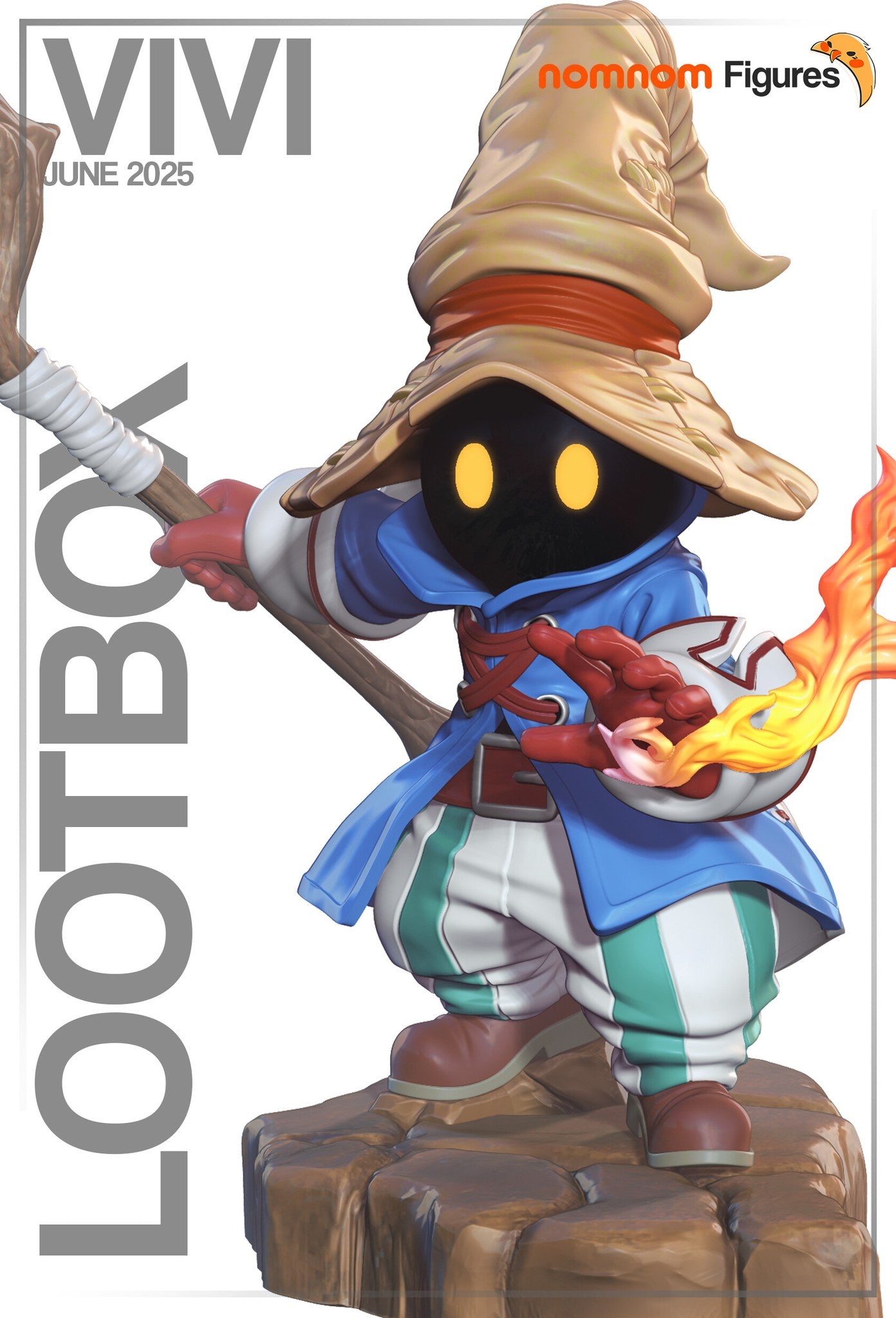 Vivi Ornitier Final Fantasy resin figure by NomNom Figures — studio preview 1