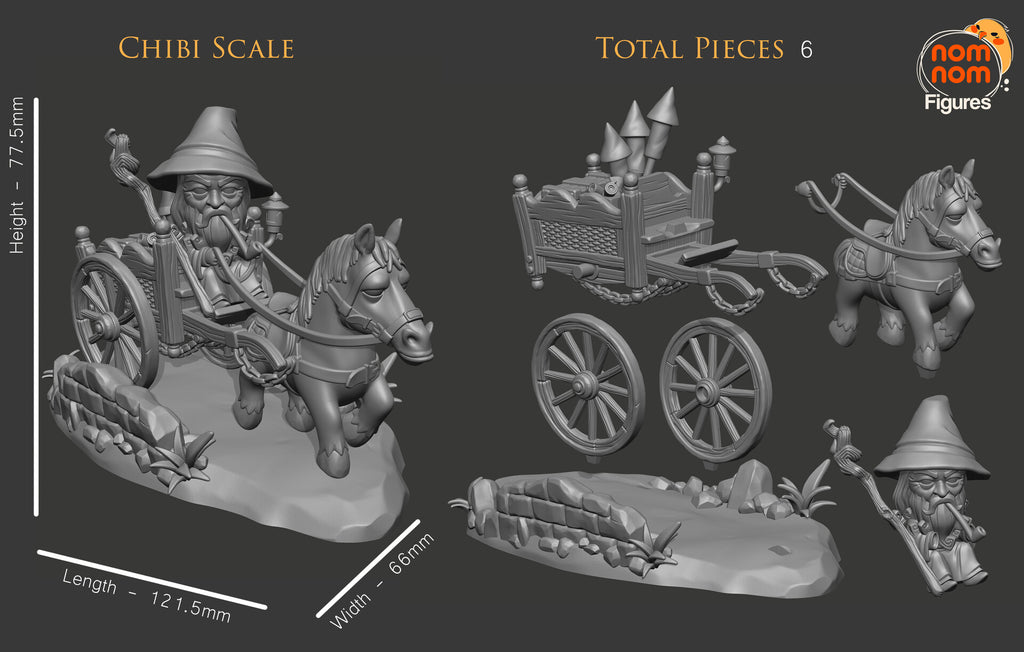 Gandalf — studio render 2