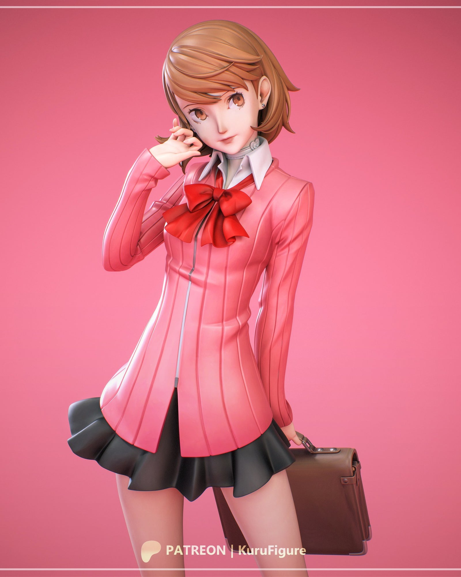 Yukari Takeba (Persona 3) resin figure by Kuru Figures — studio render 1
