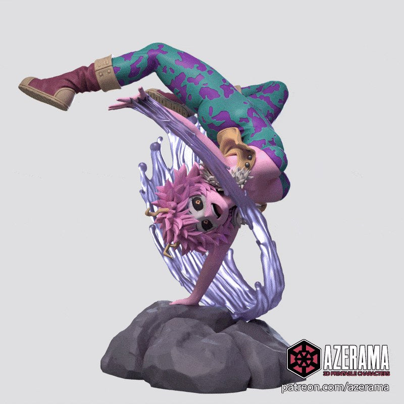 Mina Ashido (My Hero Academia) resin figure by Azerama — studio render 1
