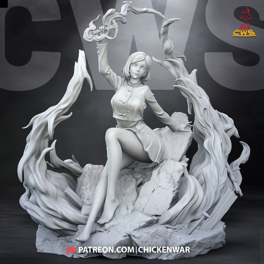 Nobara Kugisaki (Jujutsu Kaisen) resin figure by CW Studio — studio render 11