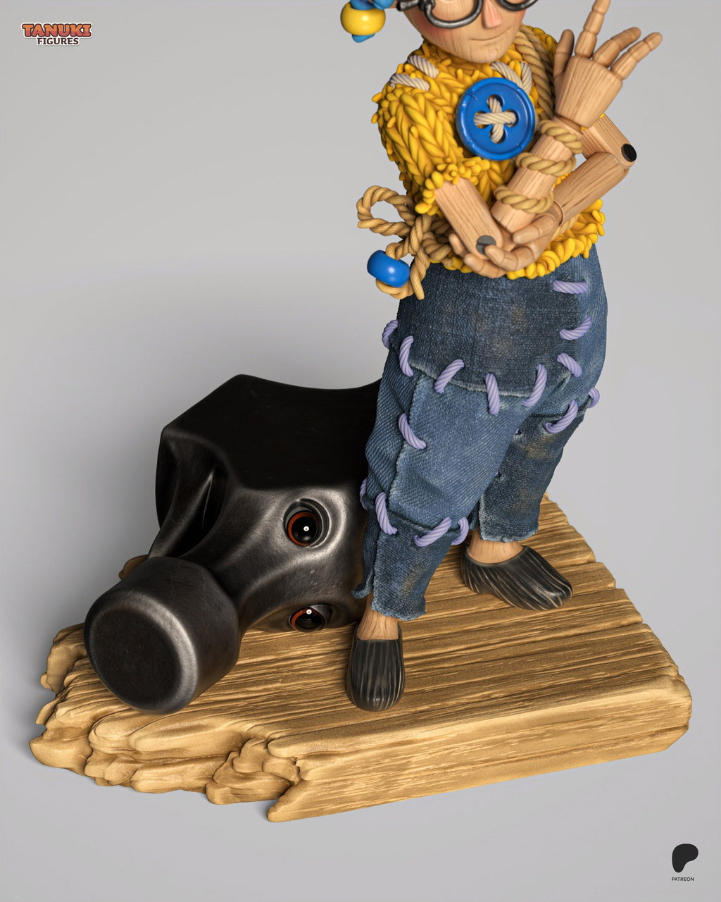 May (It Takes Two) resin figure by Tanuki Figures — studio render 5