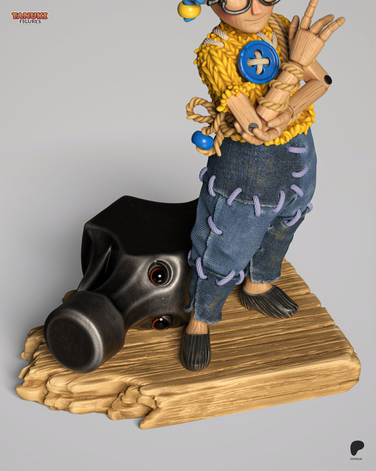May (It Takes Two) resin figure by Tanuki Figures — studio render 5