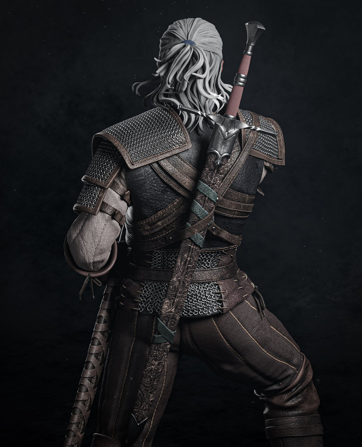 Geralt of Rivia — studio render 5