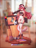 Raora Panthera (Hololive) resin figure by Kuru Figures — studio render 1