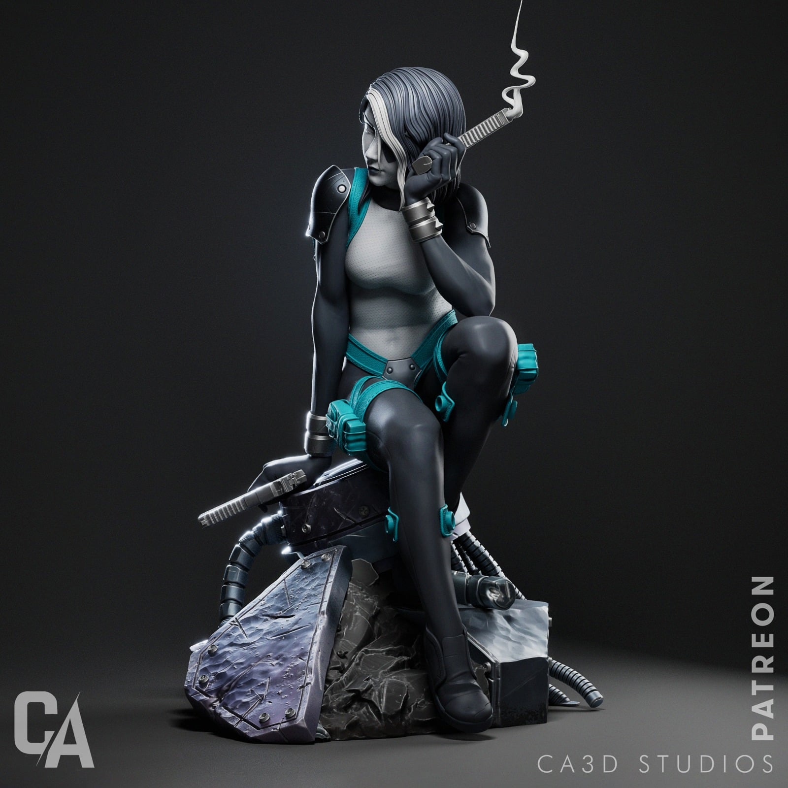 Domino — studio render 3