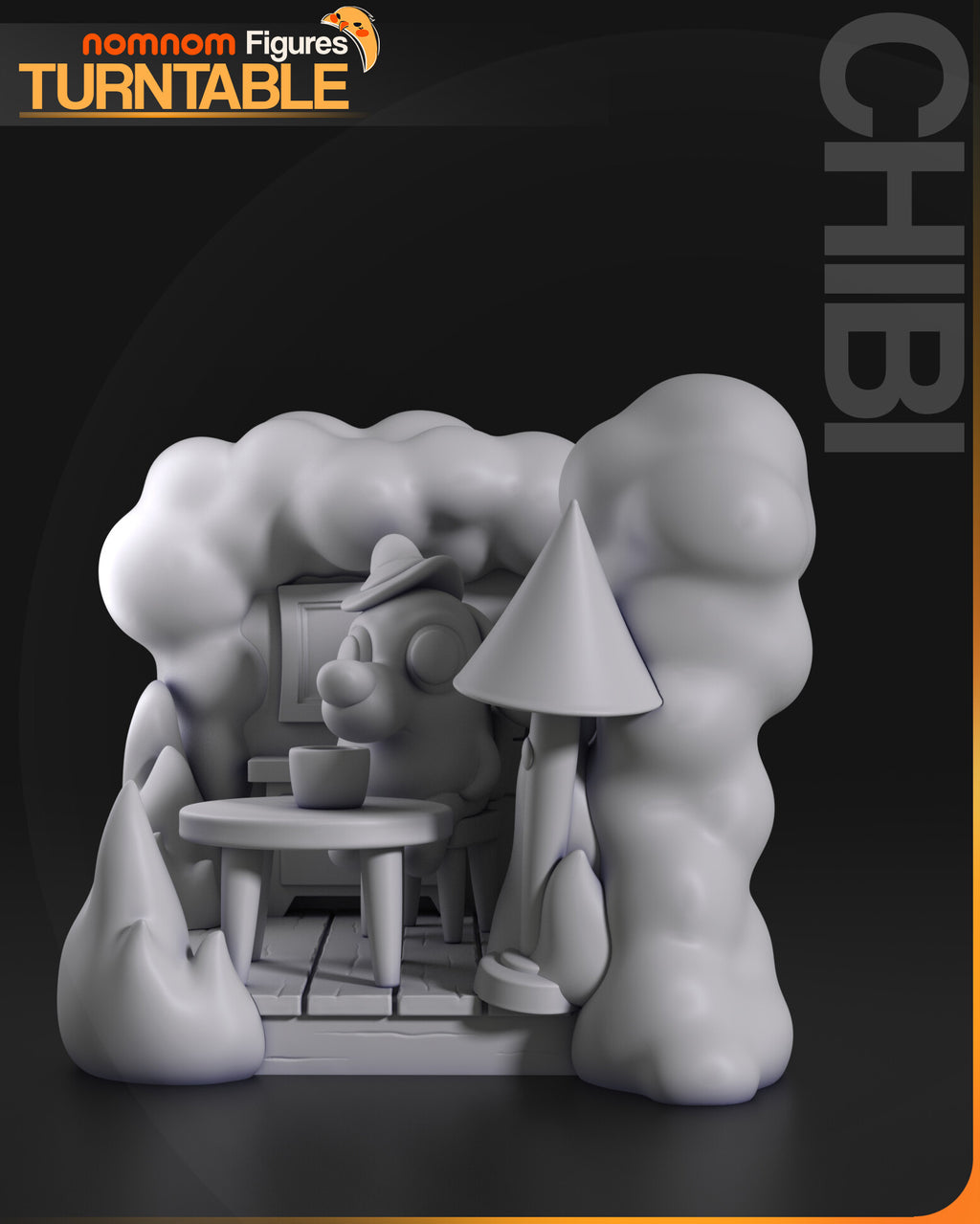 This Is Fine Dog — studio render 6