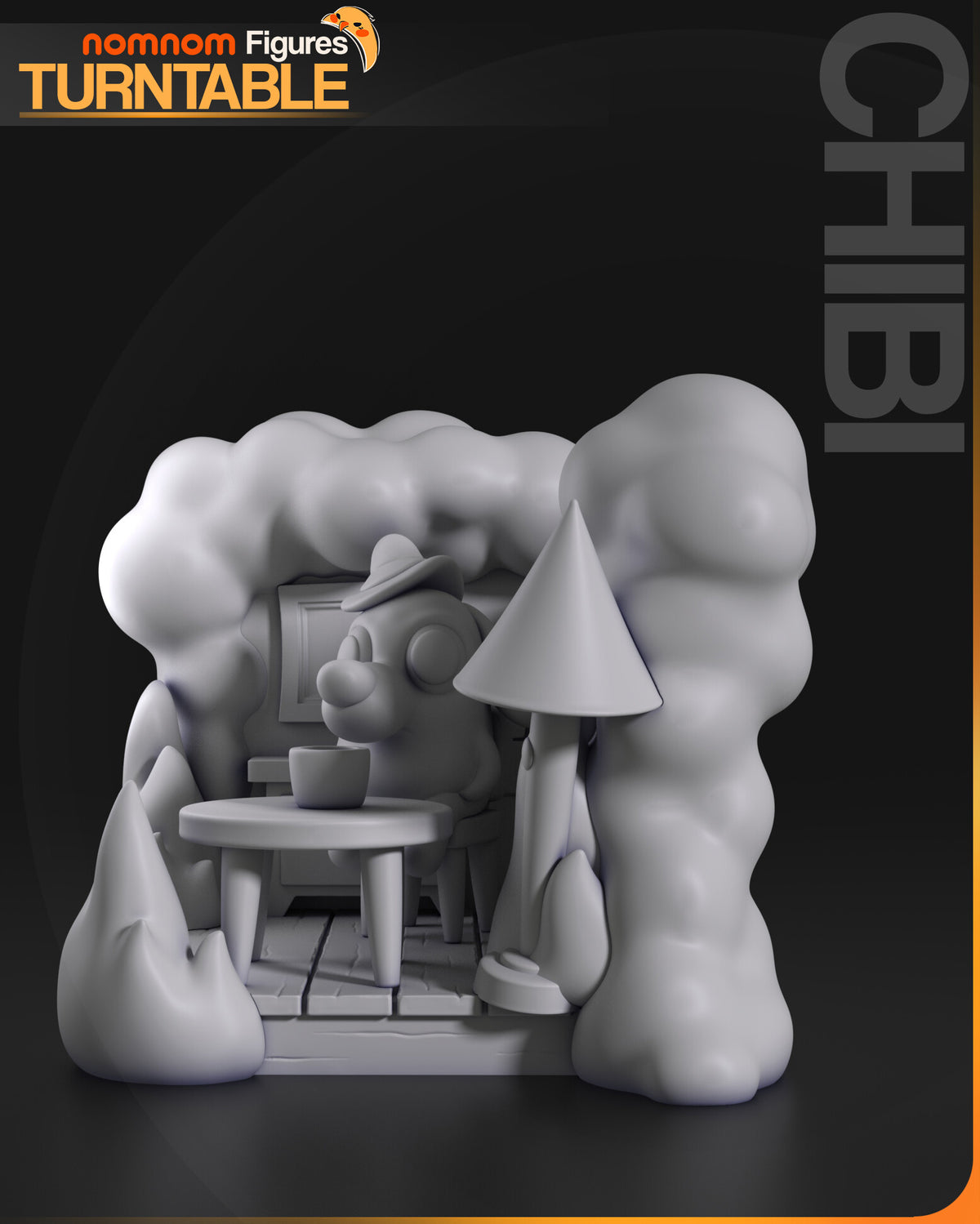 This Is Fine Dog — studio render 6