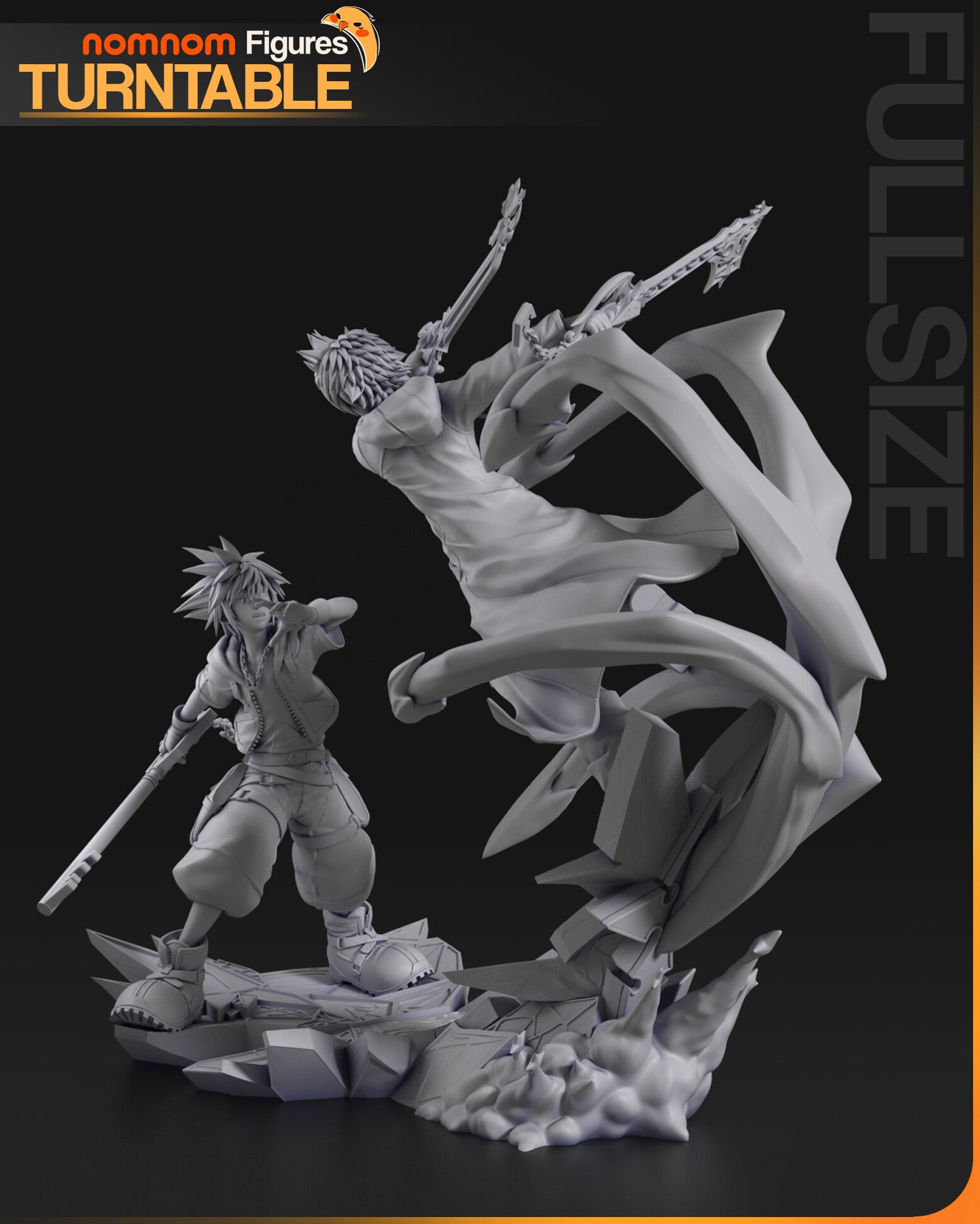 Sora vs Roxas — studio render 11