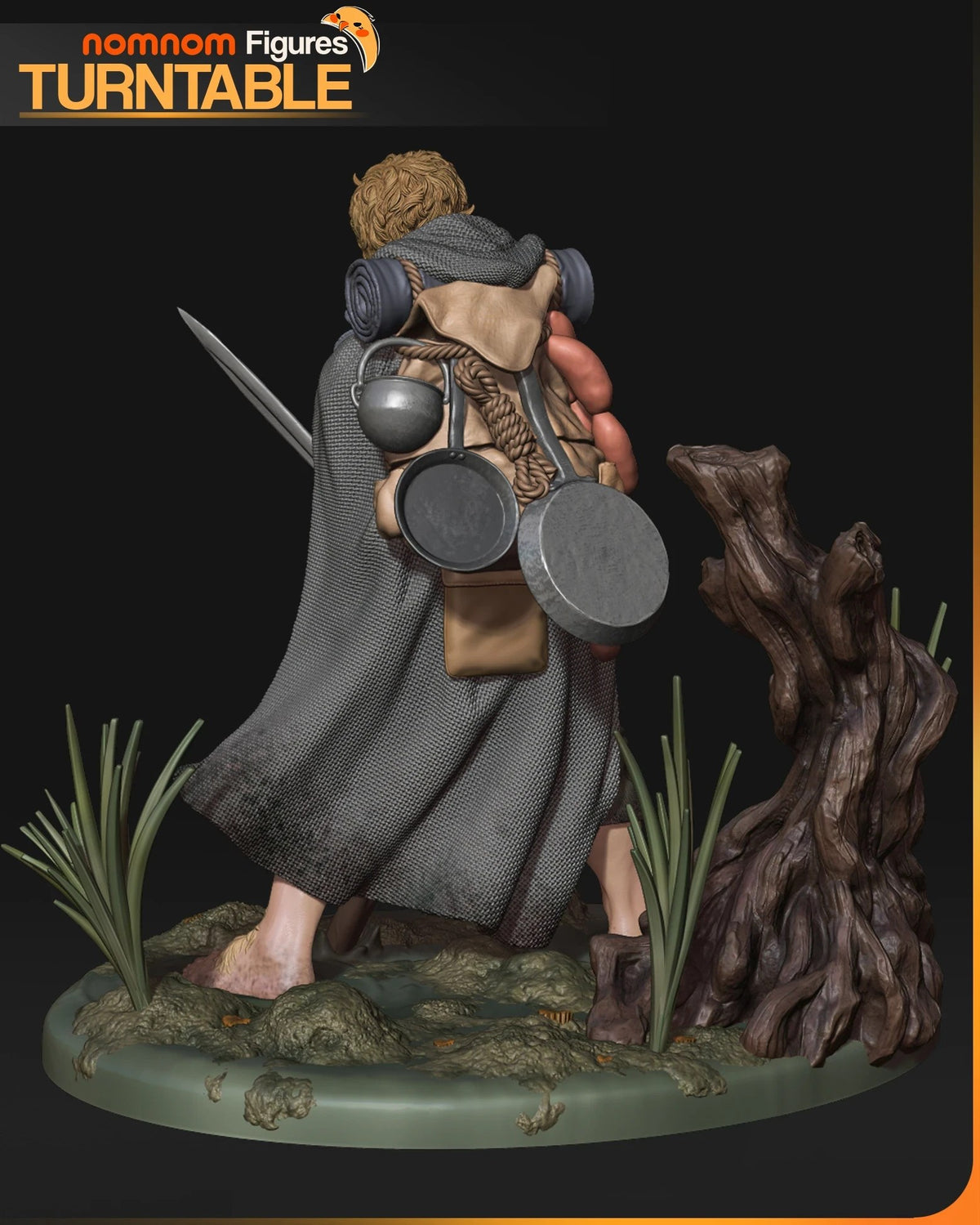 Samwise Gamgee — studio render 6