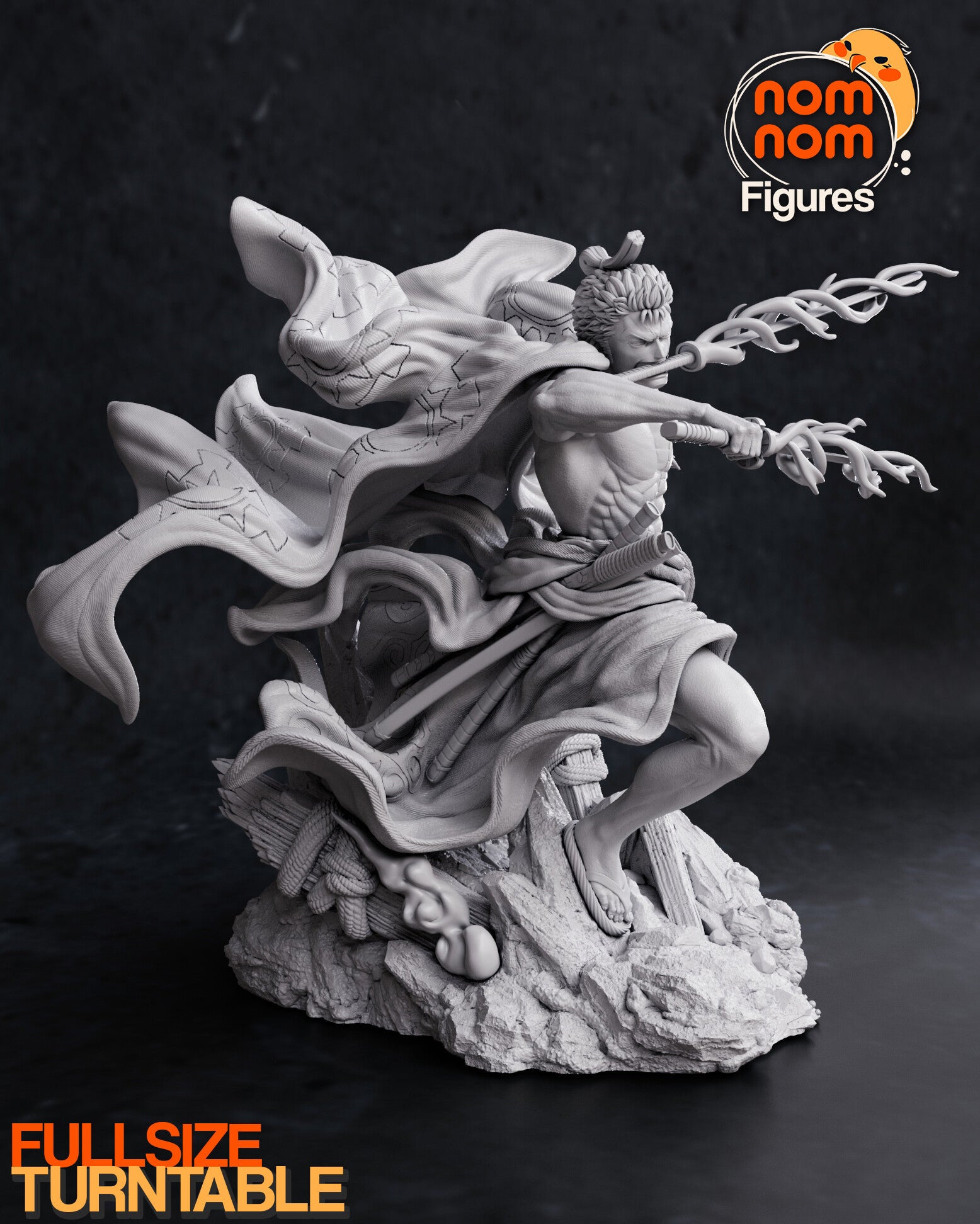 Roronoa Zoro — studio render 8