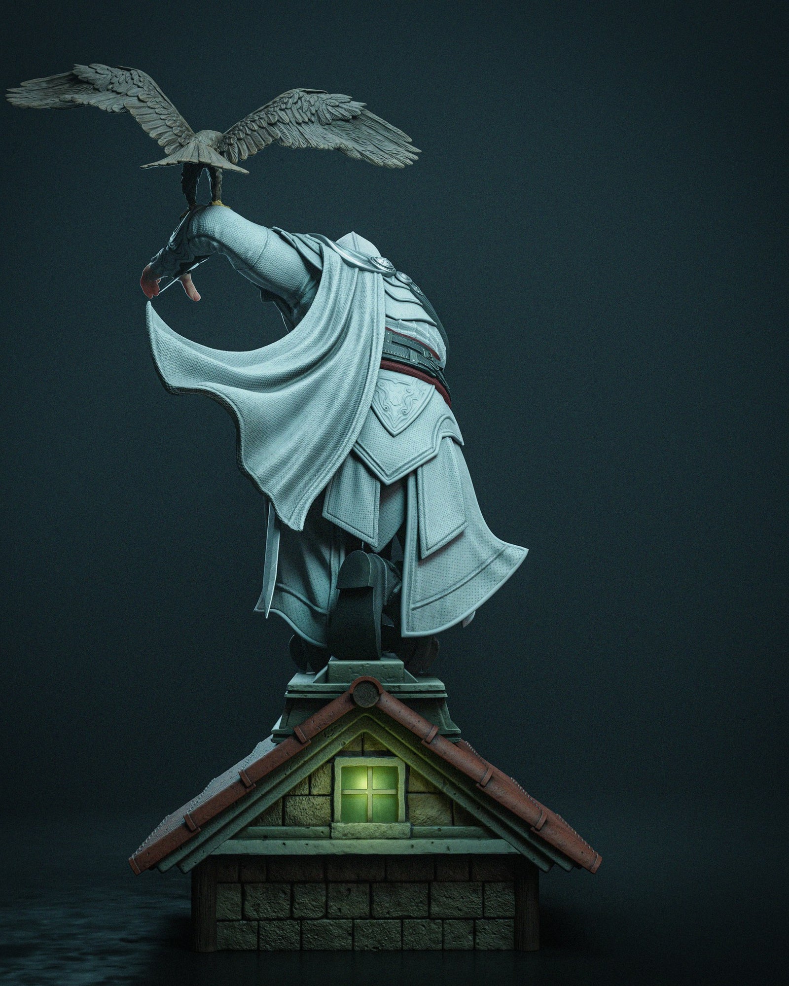 Ezio Auditore — studio render 3