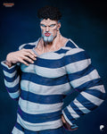 Puri-Puri Prisoner (One Punch Man) resin figure by Tanuki Figures — studio render 1