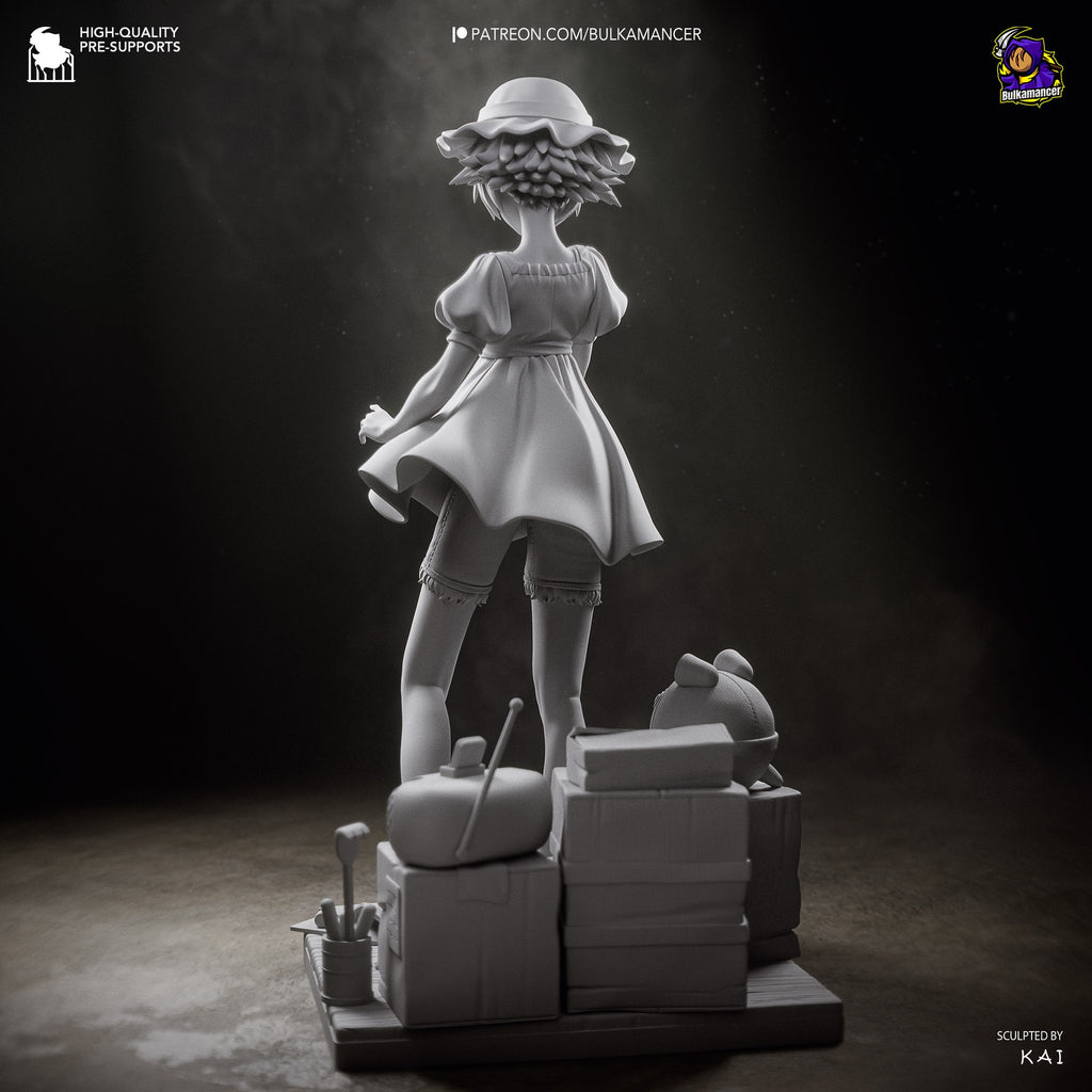 Mayuri Shiina (Steins Gate) resin figure by Bulkamancer — studio render 15
