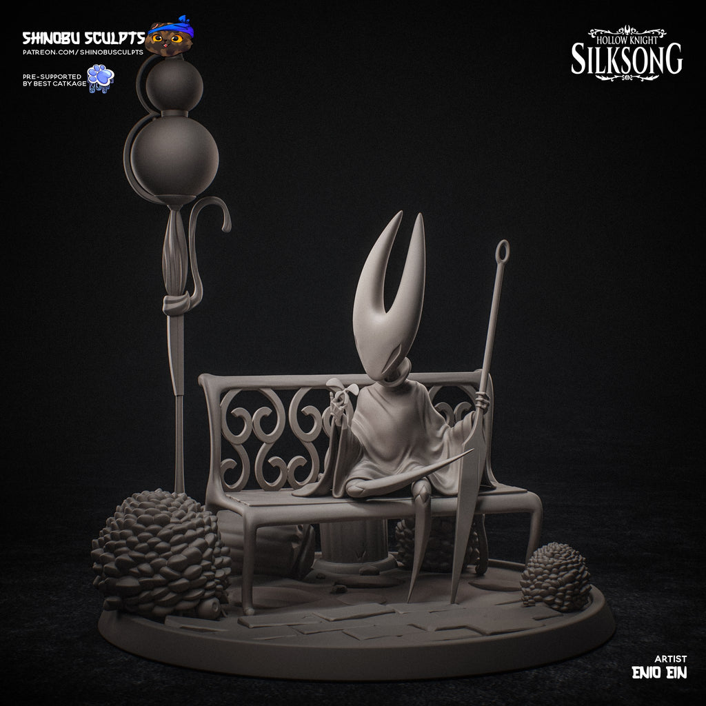 Hornet (Hollow Knight) resin figure by Shinobu Sculpts — studio render 5