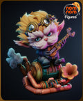 Heimerdinger Arcane Chibi resin figure by NomNom Figures — studio preview 1
