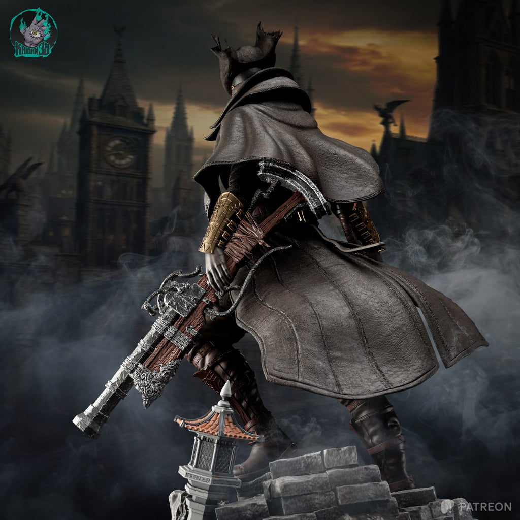 The Hunter (Bloodborne) resin figure by Kaidan 3D — studio render 4