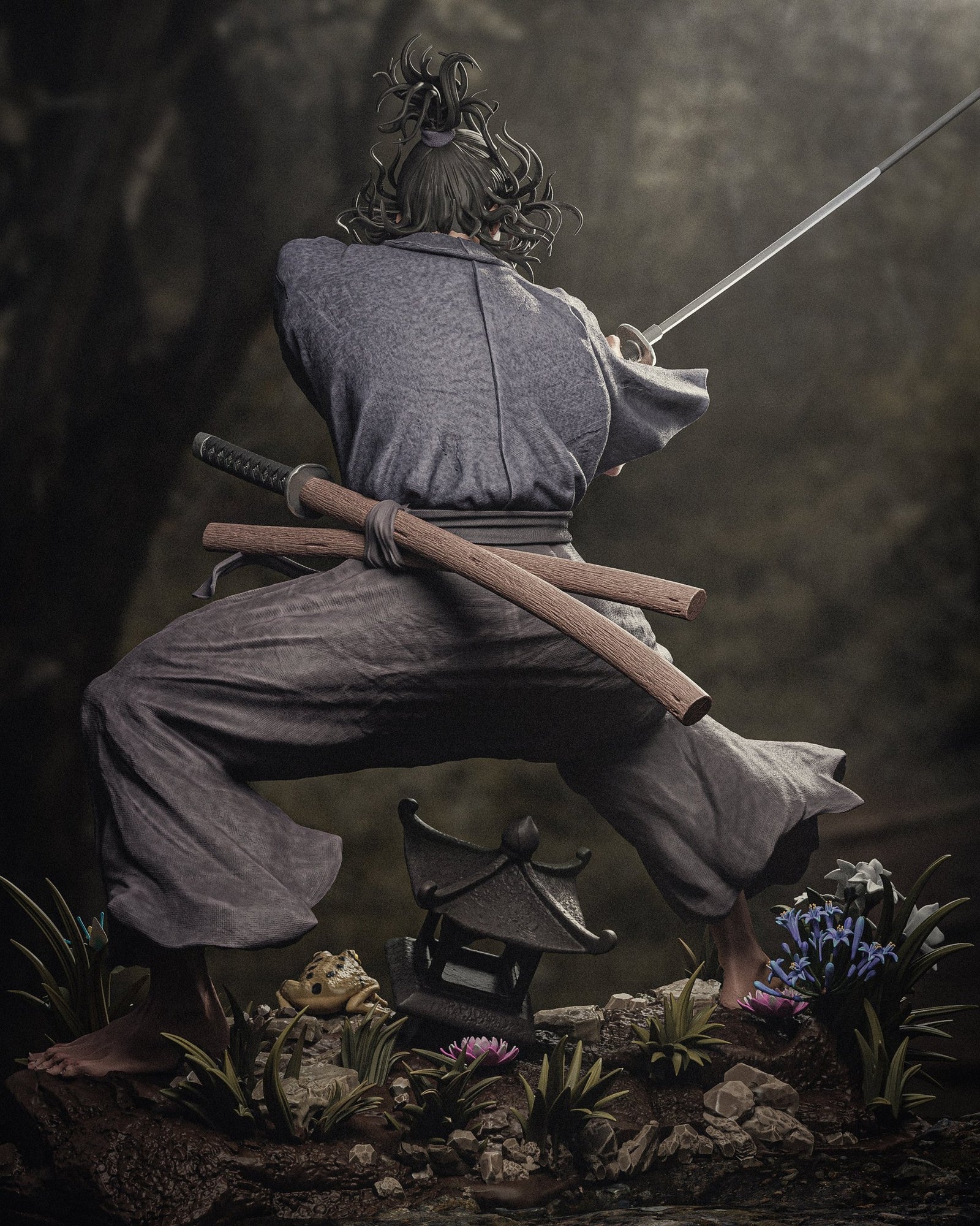 Miyamoto Musashi — studio render 4