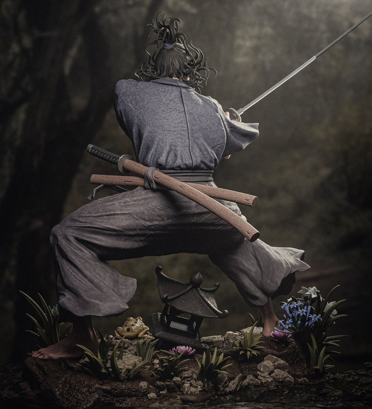 Miyamoto Musashi — studio render 4