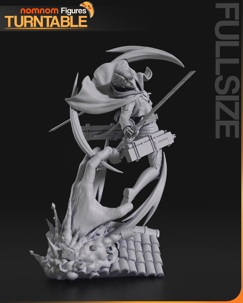 Levi Ackerman — studio render 4