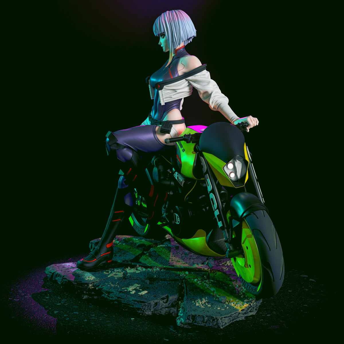 Lucy Kushinada — studio render 7