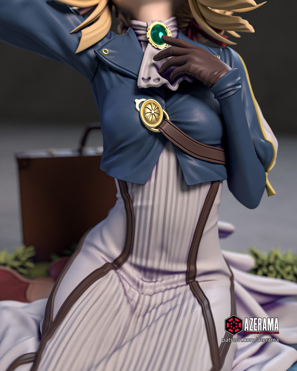 Violet Evergarden (Violet Evergarden) resin figure by Azerama — studio render 2