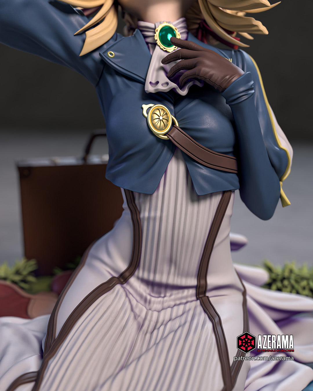 Violet Evergarden (Violet Evergarden) resin figure by Azerama — studio render 2