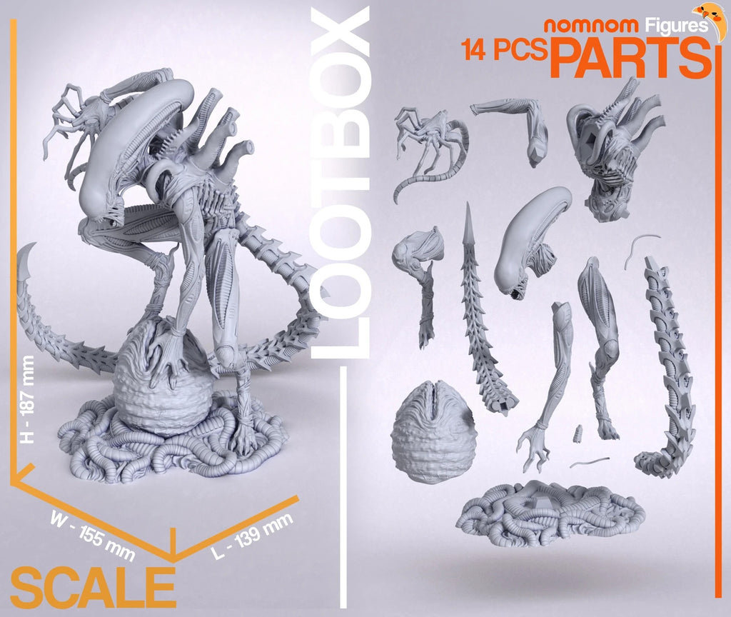 Xenomorph — studio render 2