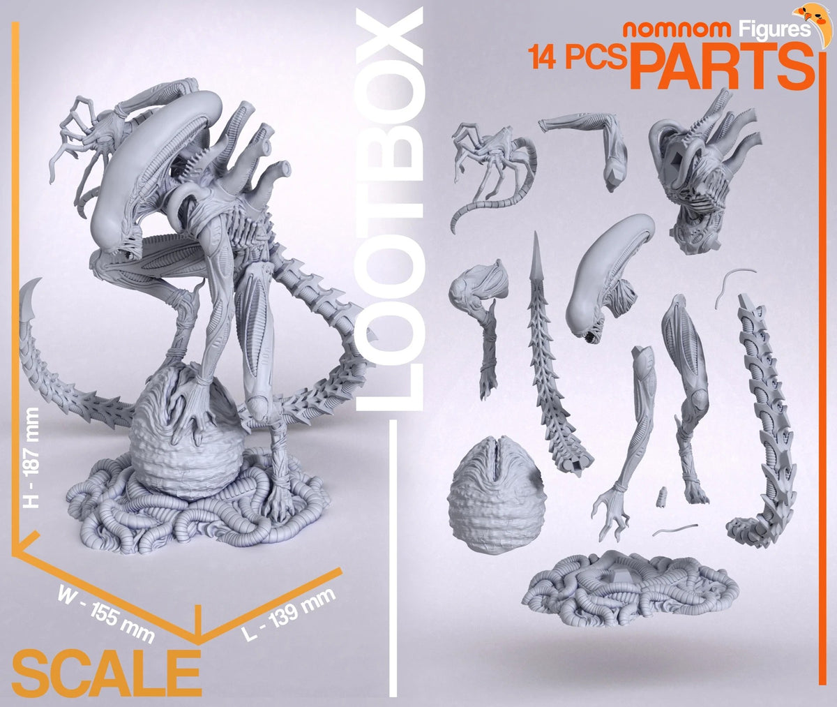 Xenomorph — studio render 2