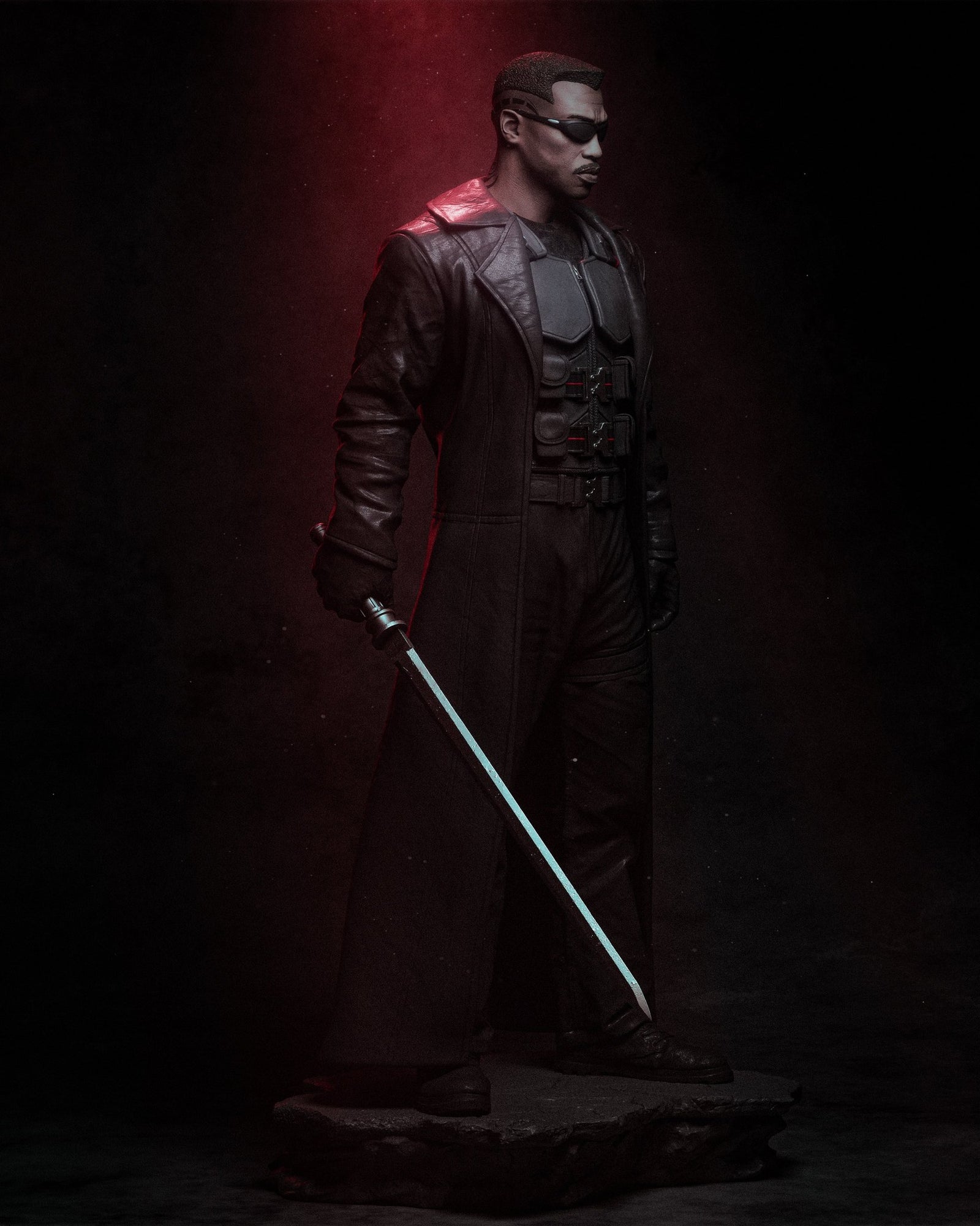 Blade Marvel resin figure by CA 3D Studios — studio preview 2