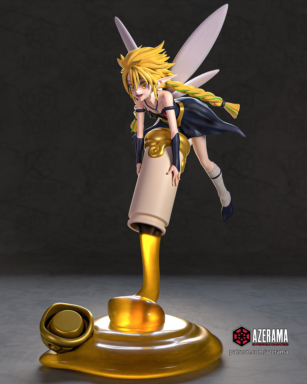 Ramiris (That Time I Got Reincarnated as a Slime) resin figure by Azerama — studio render 1