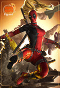 Lady Deadpool Marvel resin figure by NomNom Figures — studio preview 1