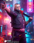 Jackie Welles (Cyberpunk 2077) resin figure by h3LLcreator — studio render 1