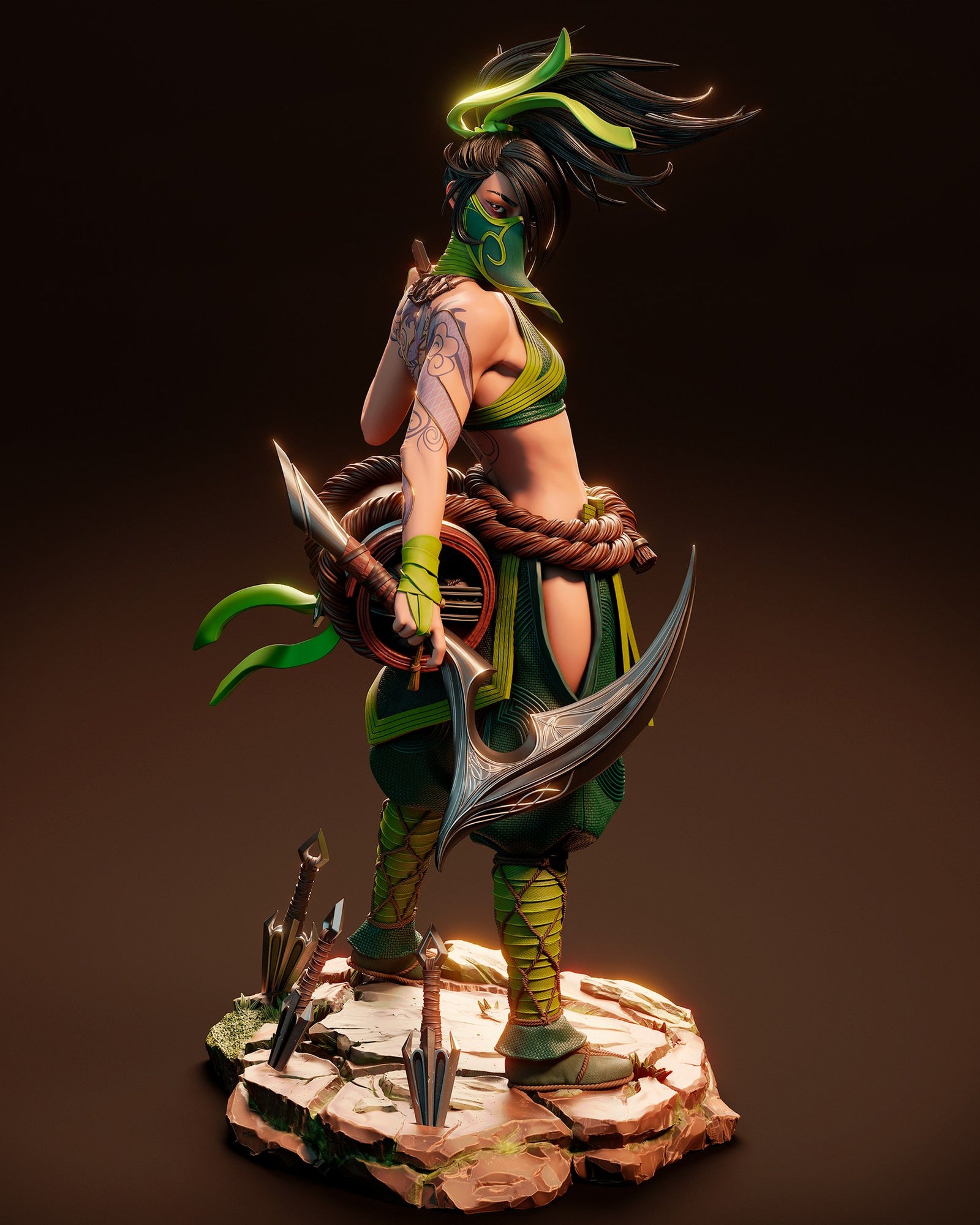 Akali — studio render 5
