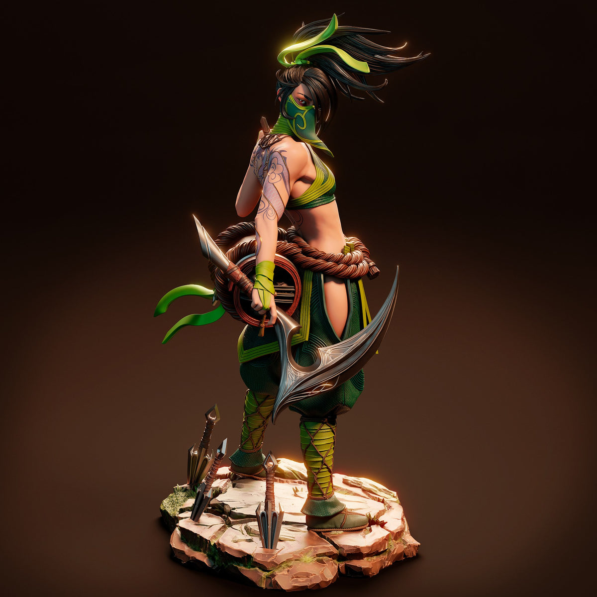 Akali — studio render 5