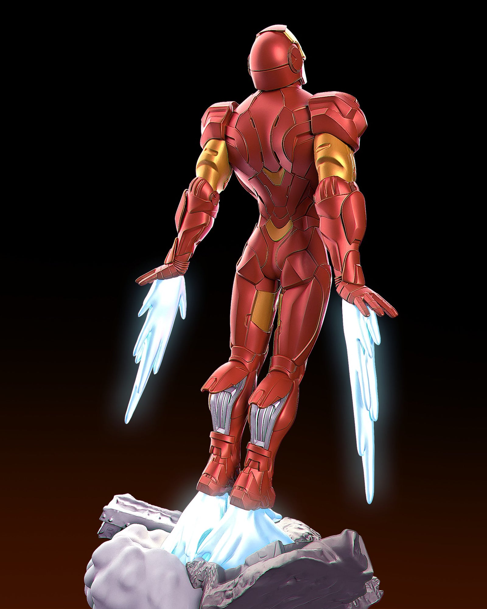 Iron Man — studio render 3