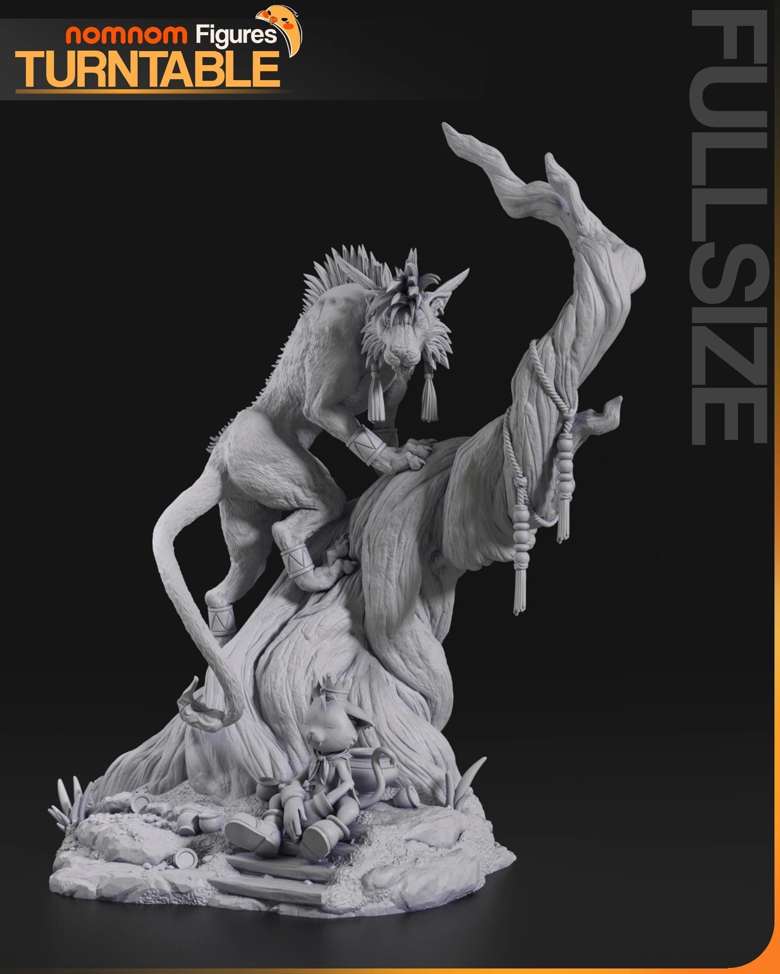 Red XIII — studio render 6