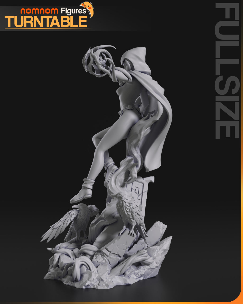 Raven — studio render 6
