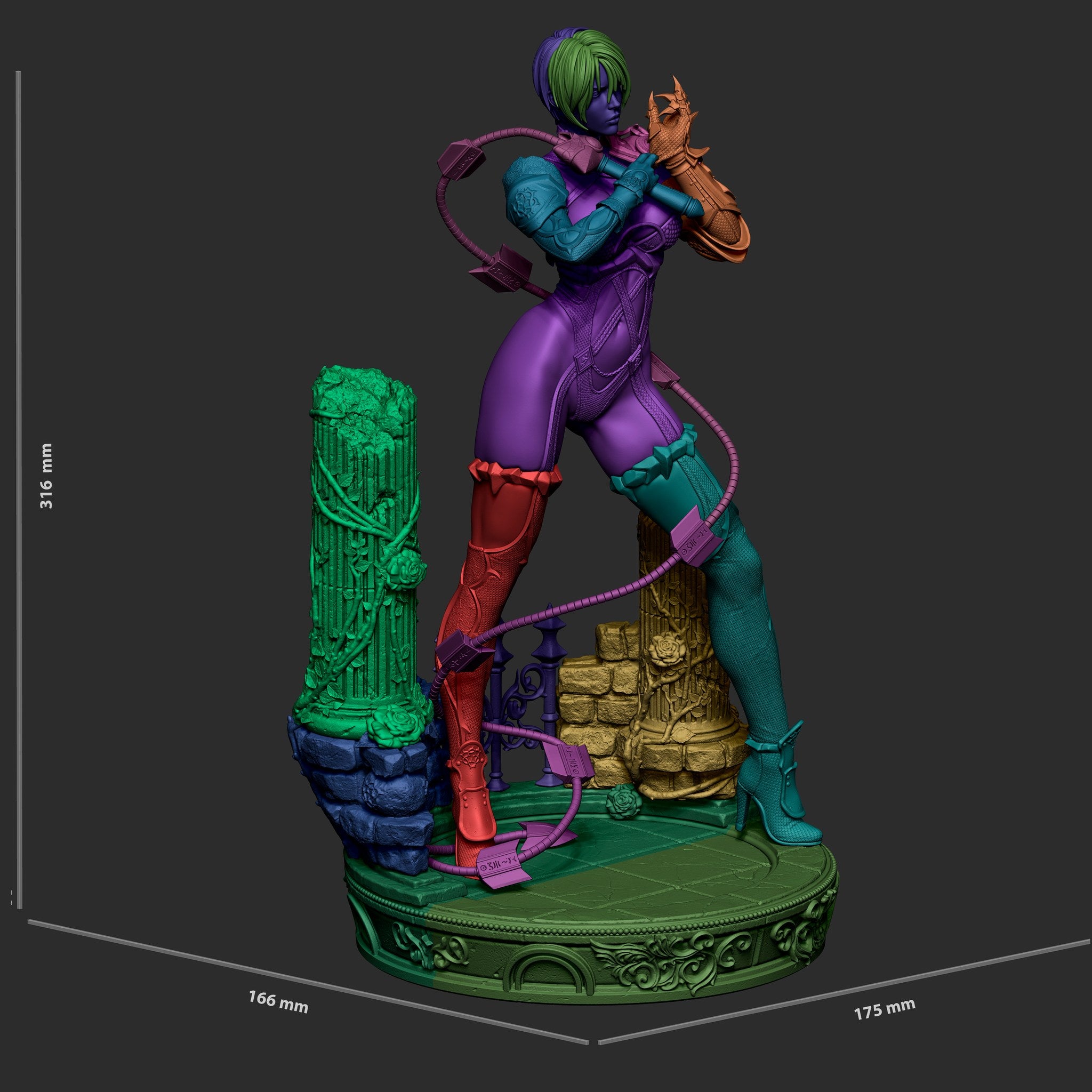 Ivy Valentine — studio render 8