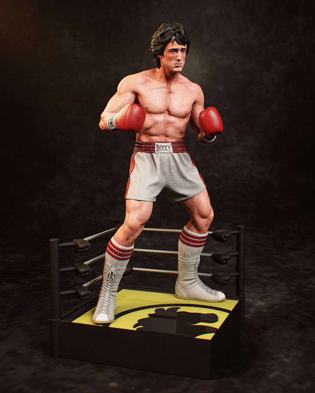 Rocky Balboa (Rocky) resin figure by CA 3D Studios — studio render 4