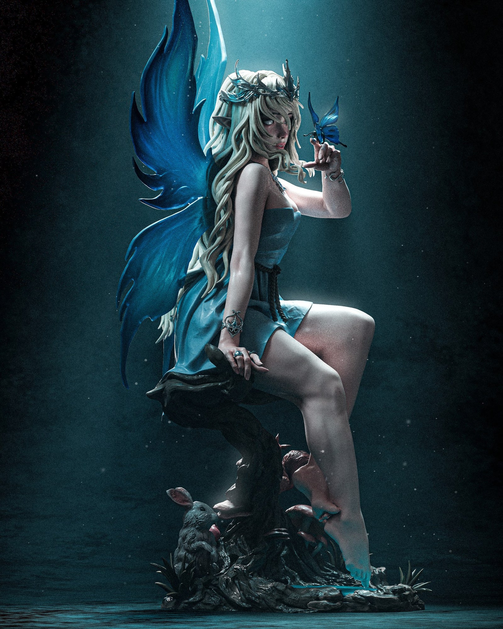 Divine Fairy — studio render 3