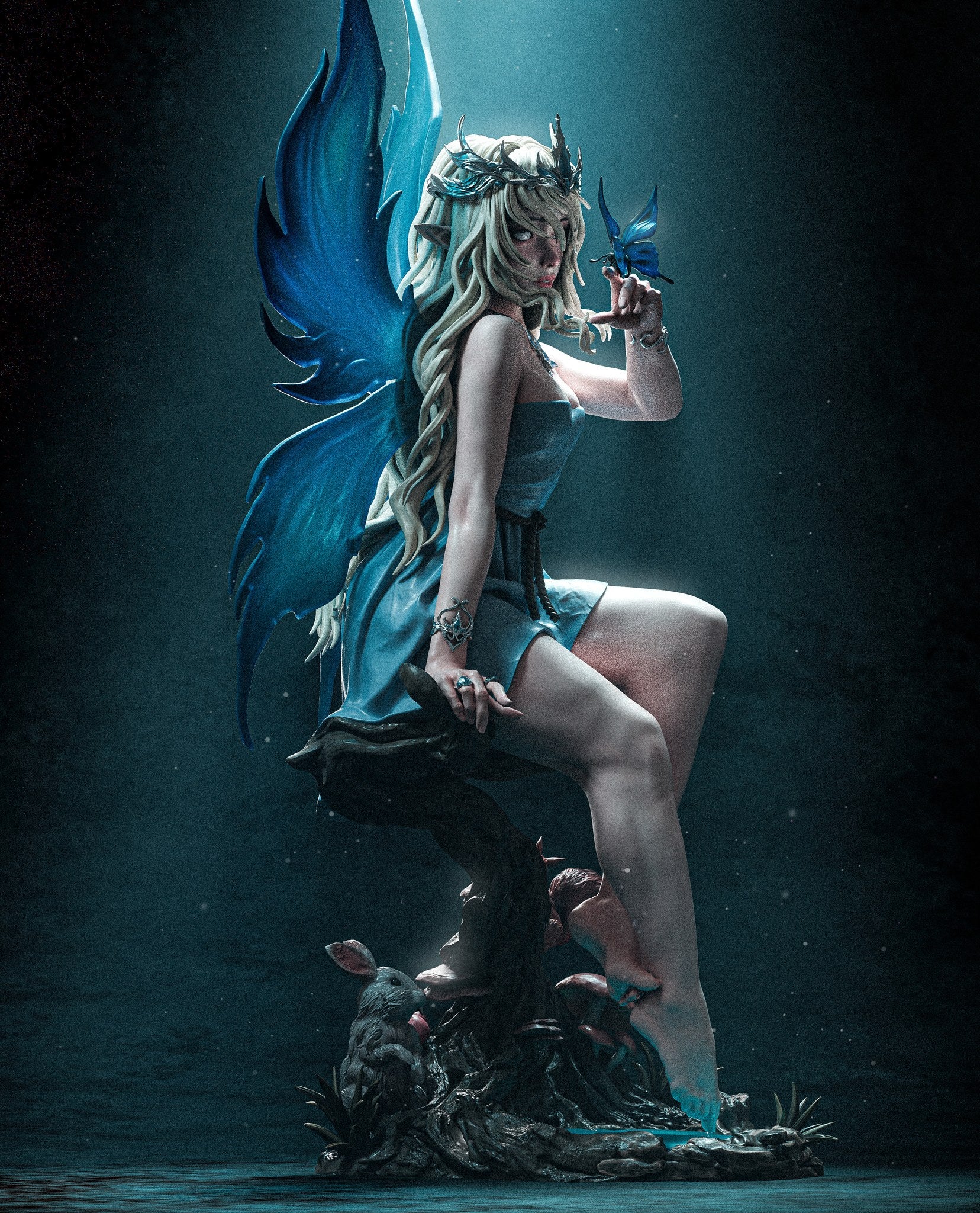Divine Fairy — studio render 3