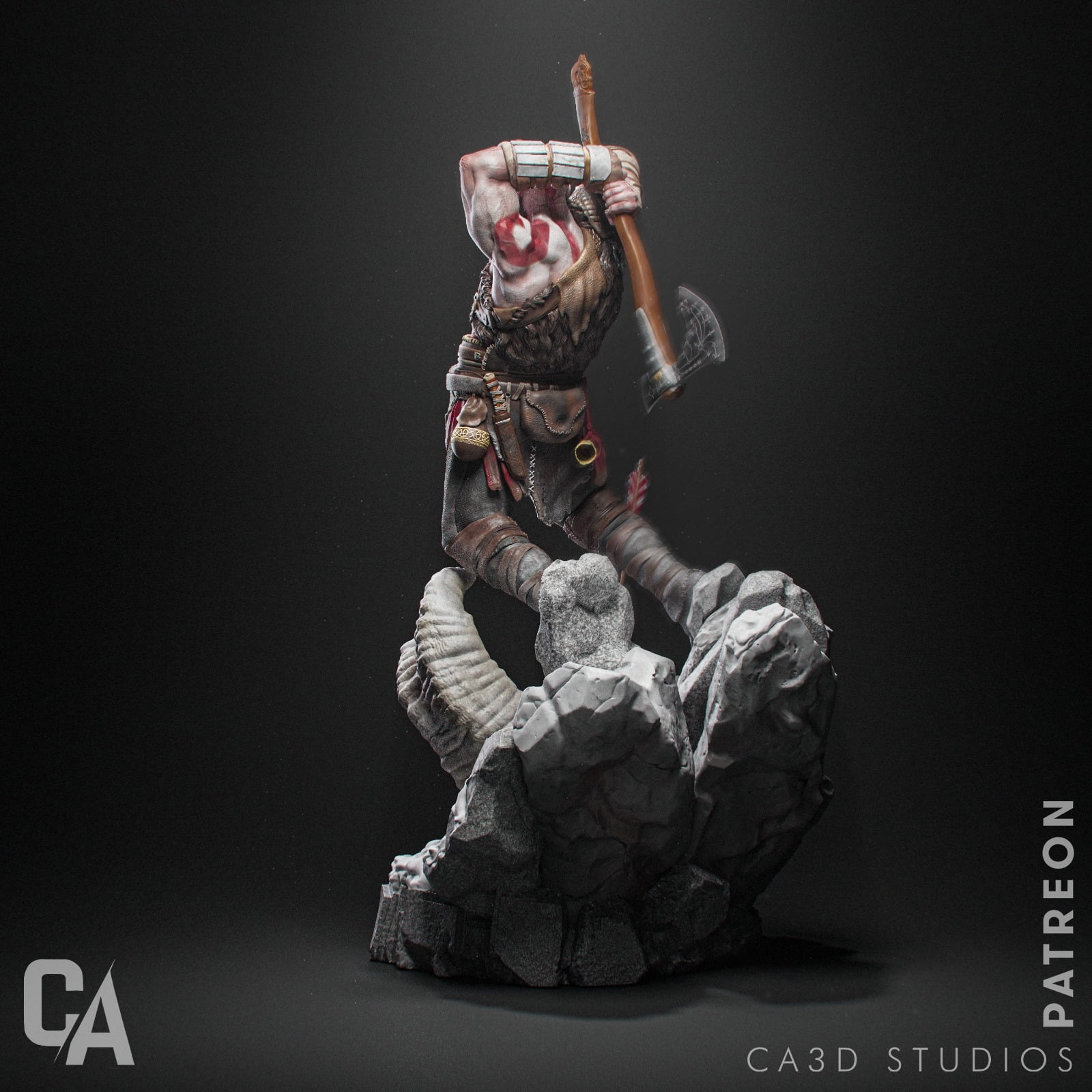 Kratos — studio render 4